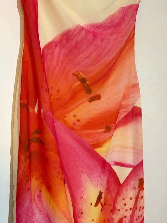 Peppermayo Darcy Maxi Dress - Yellow Floral Size US 4 Small - Picture 3 of 6